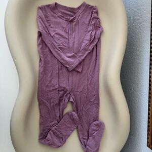 Kyte Baby Zippered Footie in Mulberry